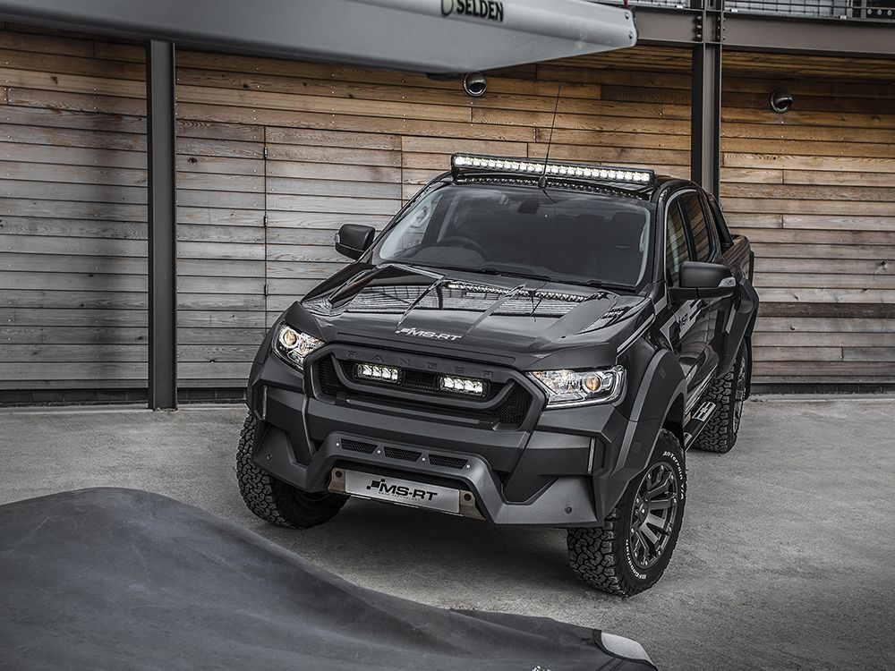 Katusereelinguteta Ford Ranger Raptor (2015+) paigalduskomplekt koos tulega